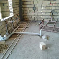 لوله کشی آب گاز