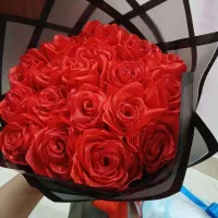 دسته گل هایی با ربان های باکیفیت تعداد و رنگ با تو|گل مصنوعی|یزد, |دیوار