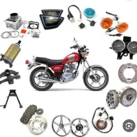 تعداد زیادی لوازم موتر سیکلت هوندا (راپیدو اصلی )