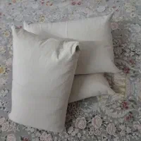 بالش پر  خالص سفید وتمیز صنعتی