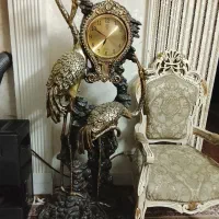 ساعت ایستاده تمیز