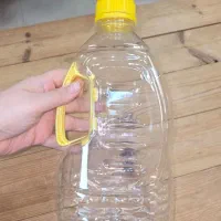 بطری یک لیتری دسته دار زرد