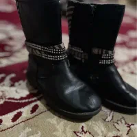 بوت دخترانه چرم سایز ۲۶