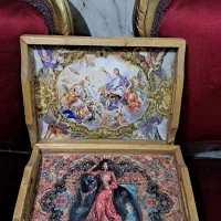 سینی خیلی خوشگل چوبی نو