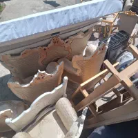 مبل سلطنتی ۹نفره مدل تاج عروس