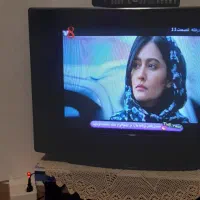 تلویزیون تنه کوتاه با کنترل فابریک اصل