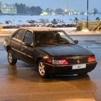 پژو405 مشکی|خودرو سواری و وانت|قزوین, |دیوار