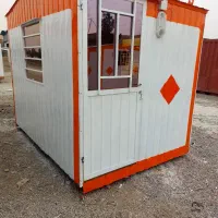 کانکس نگهبانی و حیاطی برای انباری