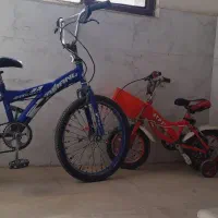 ۲عدد دوچرخه سالم جنس خوب