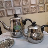 قوری کتری استیل ست.مارکAtc888 نو بدون کارتون|قوری، کتری، قهوه‌ساز دستی|کرمانشاه, |دیوار