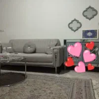 آینه و میز کنسول سه در درحد نو