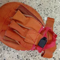 میت پنجه ای ساعد دار چرم طبیعی