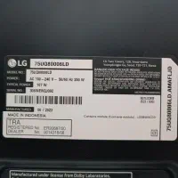 تلویزیون ال‌جی 75 4KUHD (Lg 75UQ80)|تلویزیون و پروژکتور|کرمانشاه, |دیوار