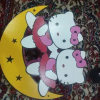 لوستر اتاق کودک طرح کیتی