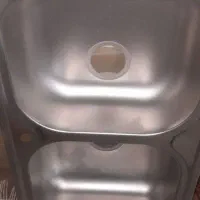 فروش فوری سینک ظرفشویی دوقلو استیل لبرز|مصالح و تجهیزات ساختمان|تربت جام, حافظ|دیوار