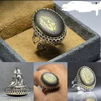 انگشتر حدید نقره