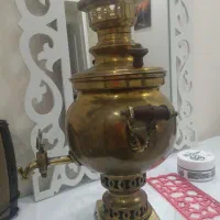 سماور ذغالی آنتیک|کلکسیون اشیاء عتیقه|تهران, باغ خزانه|دیوار