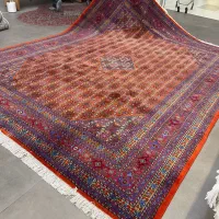 فرش دستباف (بساک)۱۲ متری ماهی خوشرنگ  اردبیل|فرش|مشکین‌دشت, |دیوار