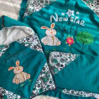 سرویس خواب نوزاد به همراه کالسکه سالم و تمیز