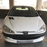 ۲۰۶ تیپ ۲ مدل ۱۴۰۱ رنگ سفید