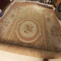 فرش ماشینی هزار شانه مشهد گل برجسته