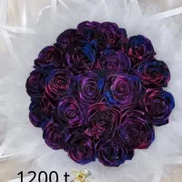 شاخه گل روبانی|گل مصنوعی|بناب, |دیوار