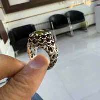 انگشتر کلکسیونی فدیوم پولکی اشک ترنج آصف قاسمی|جواهرات|تهران, قیطریه|دیوار