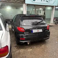 پژو 206 مدل 82 مشکی|خودرو سواری و وانت|ساری, |دیوار