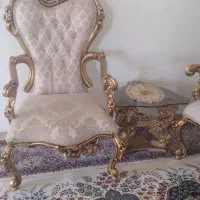 مبل کلاسیک بسیار تمیز|مبلمان خانگی و میز عسلی|معصومیه, |دیوار