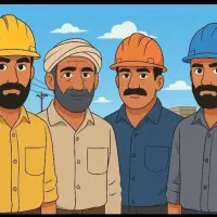 کارگر تولید و بسته بندی چایی