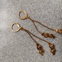 گوشواره  ژوبینگ طرح طلا