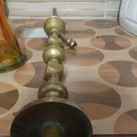 قلیون برنجی|کلکسیون اشیاء عتیقه|بروجرد, |دیوار