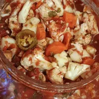 ترشی گوجه مشهدی خانگی