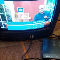 تلوزیون 14اینچ پاناسونیک بهمراه یکدستگاه دیجیتال|تلویزیون و پروژکتور|مشهد, گوهرشاد|دیوار