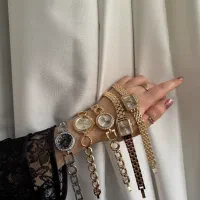 ساعت تمام استیل