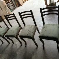 تولید میز صندلی چوب گردو
