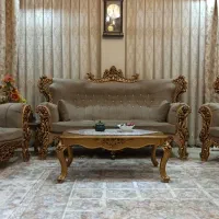 مبلمان سلطنتی و کلاسیک ۱۲ نفره + میز|مبلمان خانگی و میز عسلی|رشت, شهرک صبا|دیوار