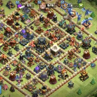 ۶ عدد اکانت کلش و کلن ۱۰