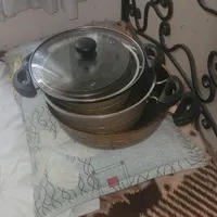 کولر دستی سماور وسه عدد قابلمه|سماور، چای‌ساز، قهوه‌ساز|شهریار, |دیوار