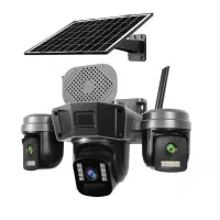 دوربین سیمکارتی سه لنز بدون نیاز به برق و سیم کشی|دوربین مداربسته|شهریار, شهریار|دیوار