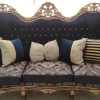 ست مبلمان سلطنتی به همراه میزناهارخوری وویترین|مبلمان خانگی و میز عسلی|فارسان, |دیوار