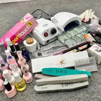 لوازم کاشت ناخون کامل