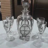 جام و ۵ گیلاس چک پلاتینی