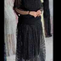 لباس محلی سقزی دو مدل مشکی کوردی