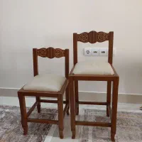 صندلی چوبی منبت کاری