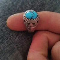 انگشتر فیروزه نقره