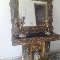 آیینه شمعدان|آینه|سمنان, |دیوار