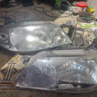 چراغ جلو عقب مزدا ۳۲۳ اصلی و سوکت چراغ عقب اصلی|قطعات یدکی و لوازم جانبی|تهران, خلیج فارس|دیوار
