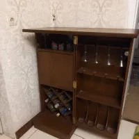 میز بار  زیبا چوب گردو  سفارش ساز  نو|بوفه، ویترین، کنسول|تهران, مینای جنوبی|دیوار