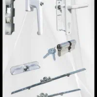 لولای درب و پنجره upvc زبانه اسپانیولت/دستگیره درب|مصالح و تجهیزات ساختمان|قم, پردیسان|دیوار